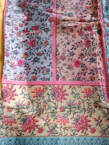 Fabric 5 Mtr 2 Mt Dupatta milti Color