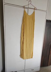 Yellow Slip Dress