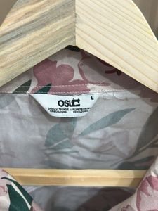 Floral Short Sleeve Button-Down