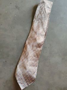 vintage authentic satin ties