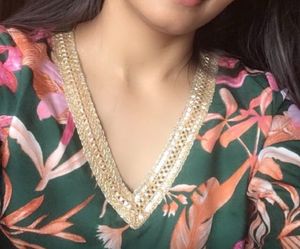 Floral Print Kurta