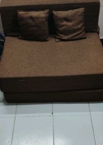 Comfortable Futon with Pillows
