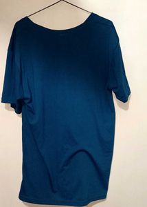 COMBO blue (xl) and pink t shirt (l)