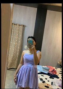Lilac Mini Dress🍧🌹