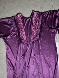 Purple Nightgown &amp; Robe Set🪻
