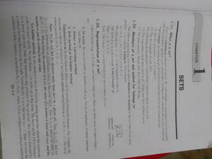 Maths Class 11 ISC/ICSE (S. Chand)