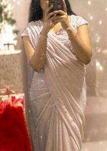 Pastel Pink Saree