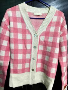 Pinteresty Pink Cardigan