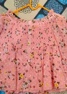 Crop Top Pink Colour