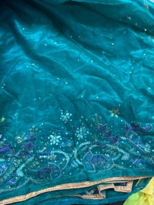 Embroidered Indian Fabric