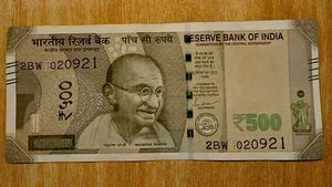 ₹500 Birthday Note 02nd September 2021