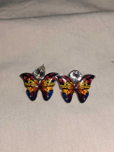 Butterfly Stud Earrings