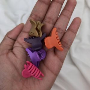 Set Of 5 Matte Clips