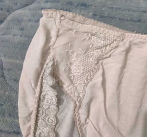 lace cotton brief