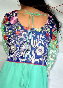 Embroidery Work Trend Frock