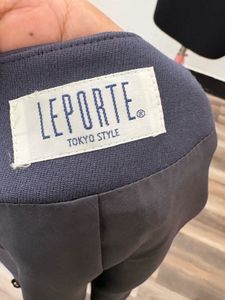 Navy Blazer with Gold Buttons