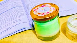 Valantine Soy Wax Jar Glass Handmade Candle 🕯️