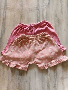 Cute Pink Baby Shorts