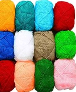 Colorful Yarn Bundle