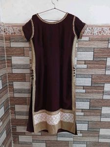Elegant brown Kurta set