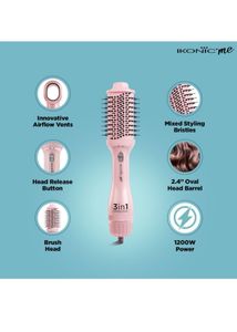 Ikonic 3in1 Styler Blow Brush With Dryer