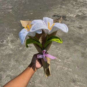 Crochet Lily Flowers Bouquet 💐
