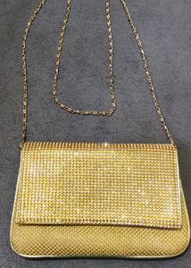 Gold Colour Sling Bag