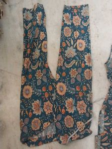 Floral Print Kurta Set