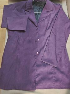 Elegant Purple Blazer