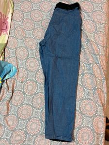 Two Tone Denim Pants