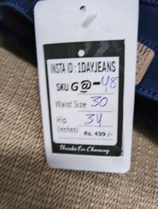G@48 Size-30 (Sale) Latest Ladies high waist Jeans