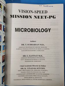 vision-speed mission NEET PG- Microbiology
