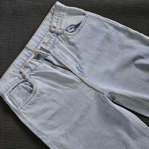 Light Wash Denim Jeans