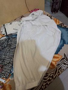 Striped Kurti with Dupatta Set