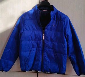 Tommy Hilfiger Reversable( two in one)Blue Puffer