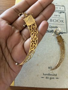 Eina Ahluwalia Sterling Silver Kirpan Earrings