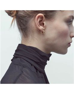 Pack Of 3 Zara Gold Earrings