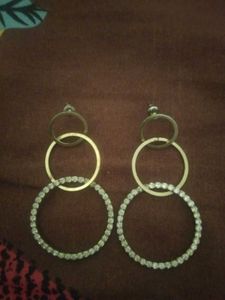 Circle Drop Earrings