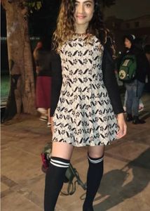 Black and White Dress