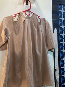 Blush Cold Shoulder Top
