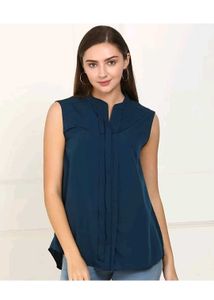 New Unused Top Teal Office College Party wear