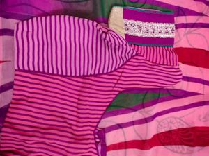 Elegant Floral Saree with Blouse