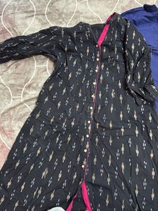 Set Of 3 Collared Kurtas