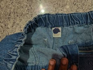 Denim Shorts New Condition