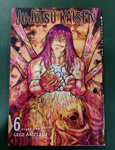 jujutsu kaisen manga vol 6