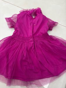 Cute Pink Girls Dress