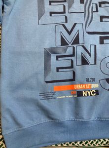 E-MAX Urban Wear T-Shirt - Light Blue