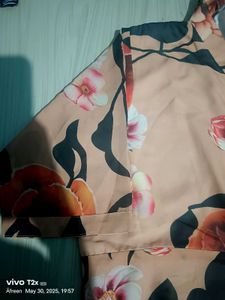 Floral Wrap Maxi Dress