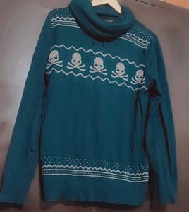 Sea🌊Green Winter Top For 36 Bust