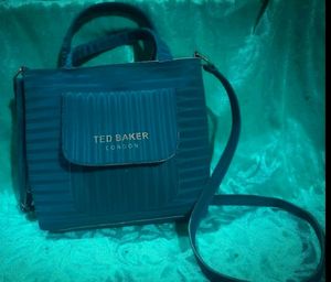 New Ted Baker Blue Sling Bag